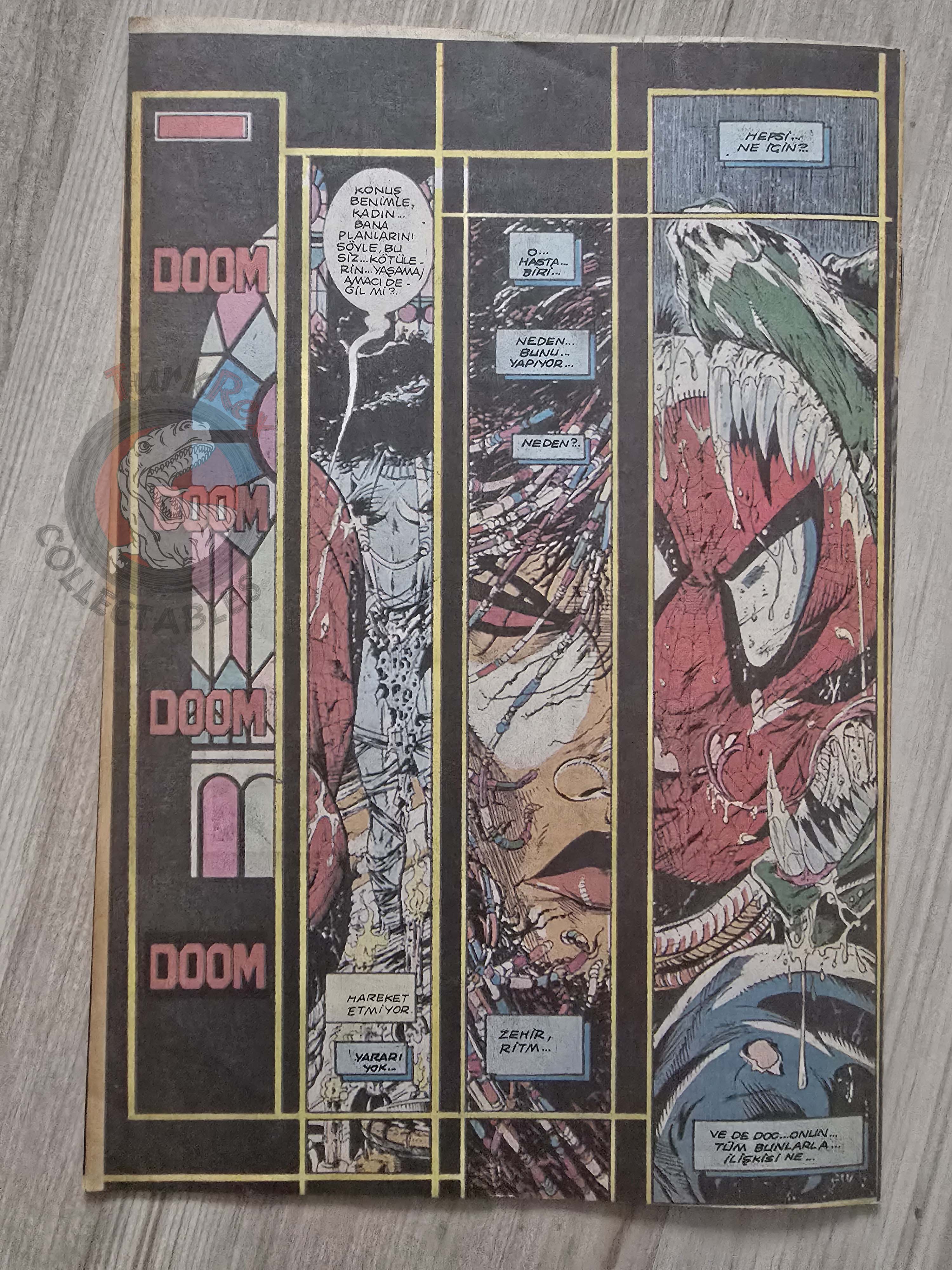 Spider-Man #7 1990s Turkish Comic Turkey Spider-Man #4 Todd McFarlane