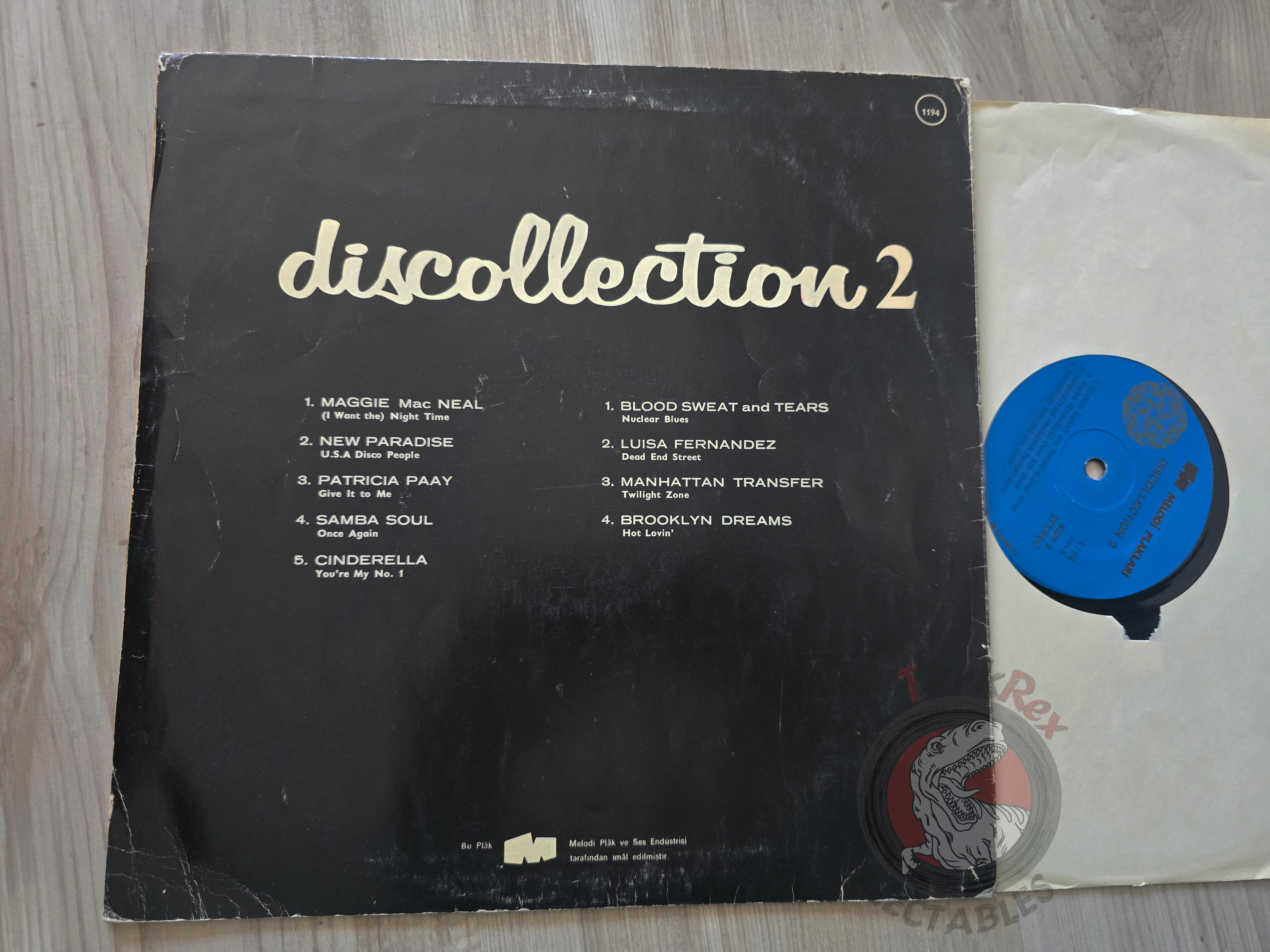 Various – Discollection 2 Turkish Pressing Vinyl Turkey Edition