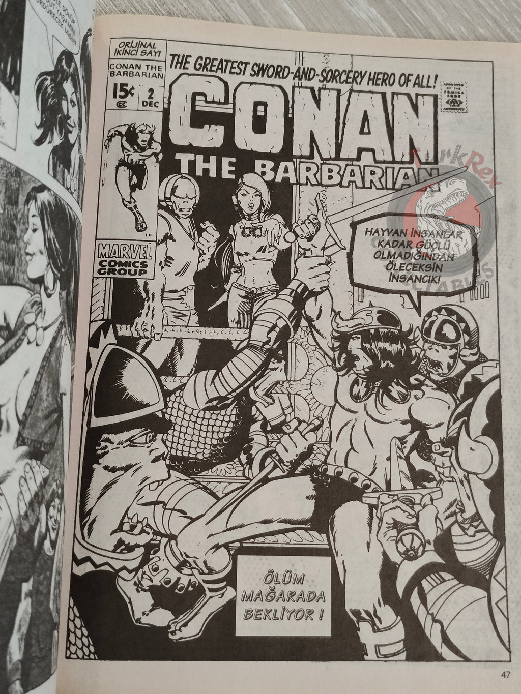 Conan #2 The Savage Sword of Conan #63 Turkish Comic Turkey The Barbarian #2