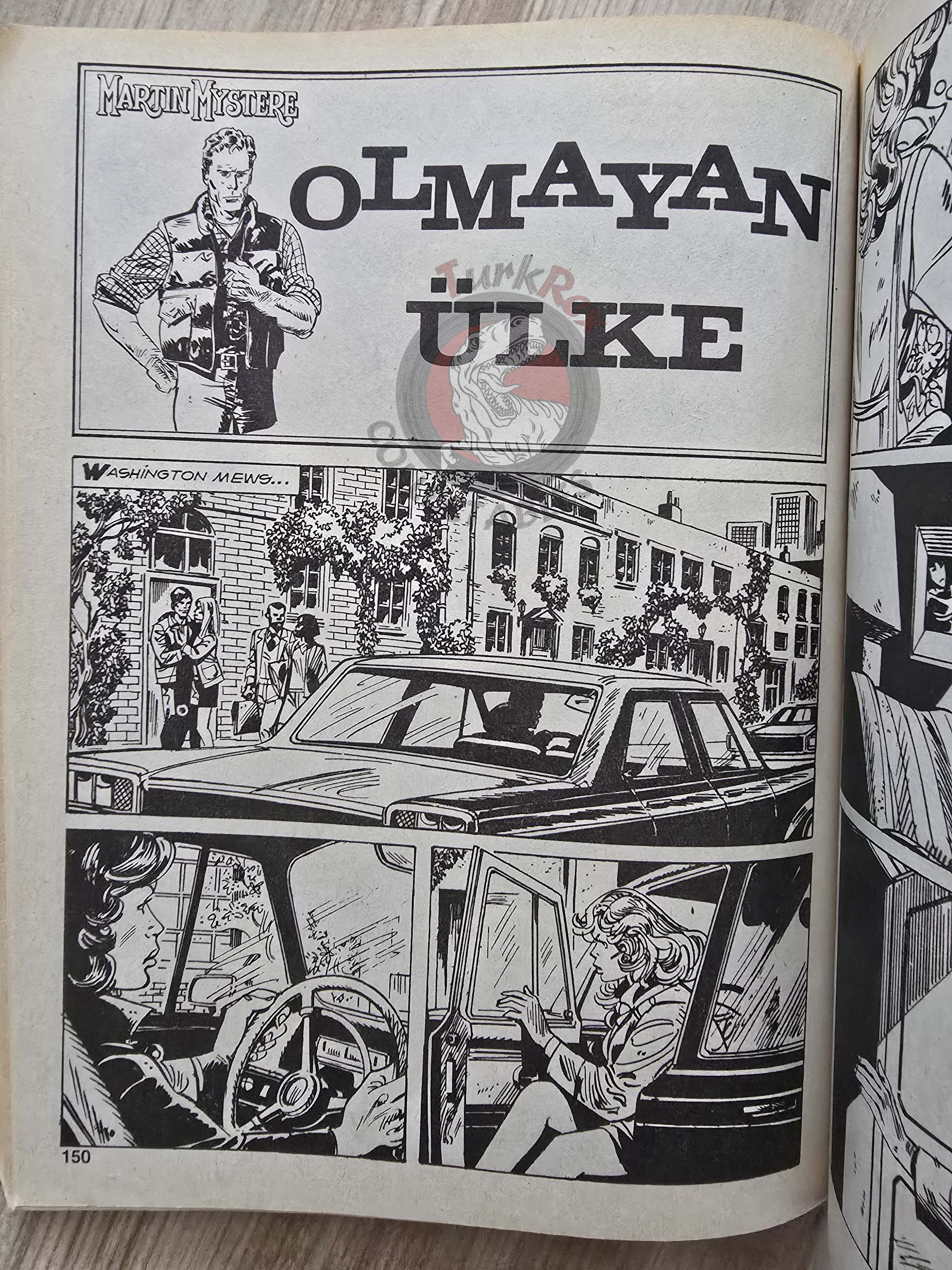 Martin Mystère #34 Assurdi Universi 80s Turkish Comic Turkey #82 #84 #86
