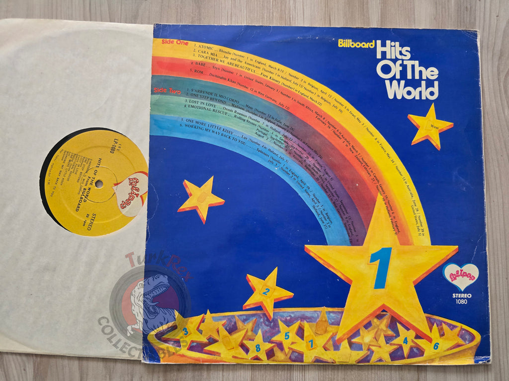 Various – Billboard Hits Of The World / 1 Turkish Pressing Vinyl Turkey Edition