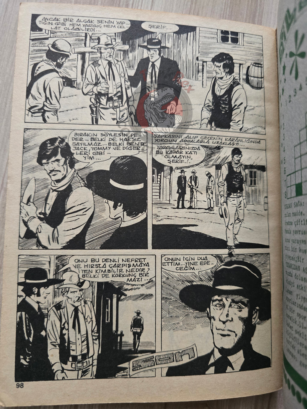 Judas #6 Turkish Edition Comic Turkey La pista insanguinata #3