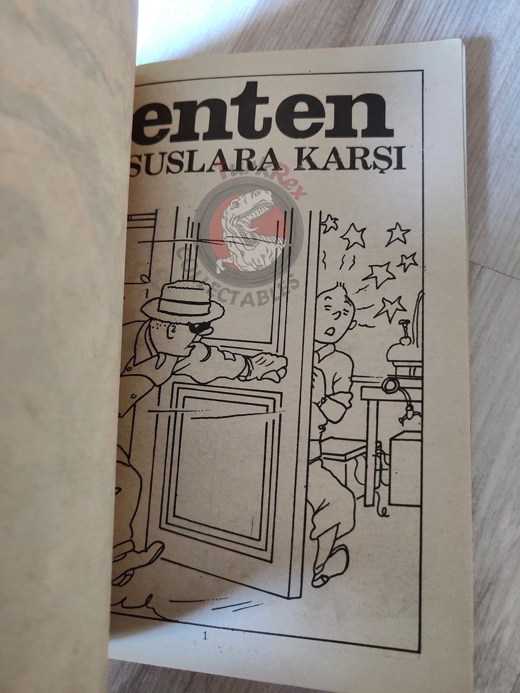 Tintin – The Calculus Affair mid 1980s Turkish Edition Comic Turkey 1