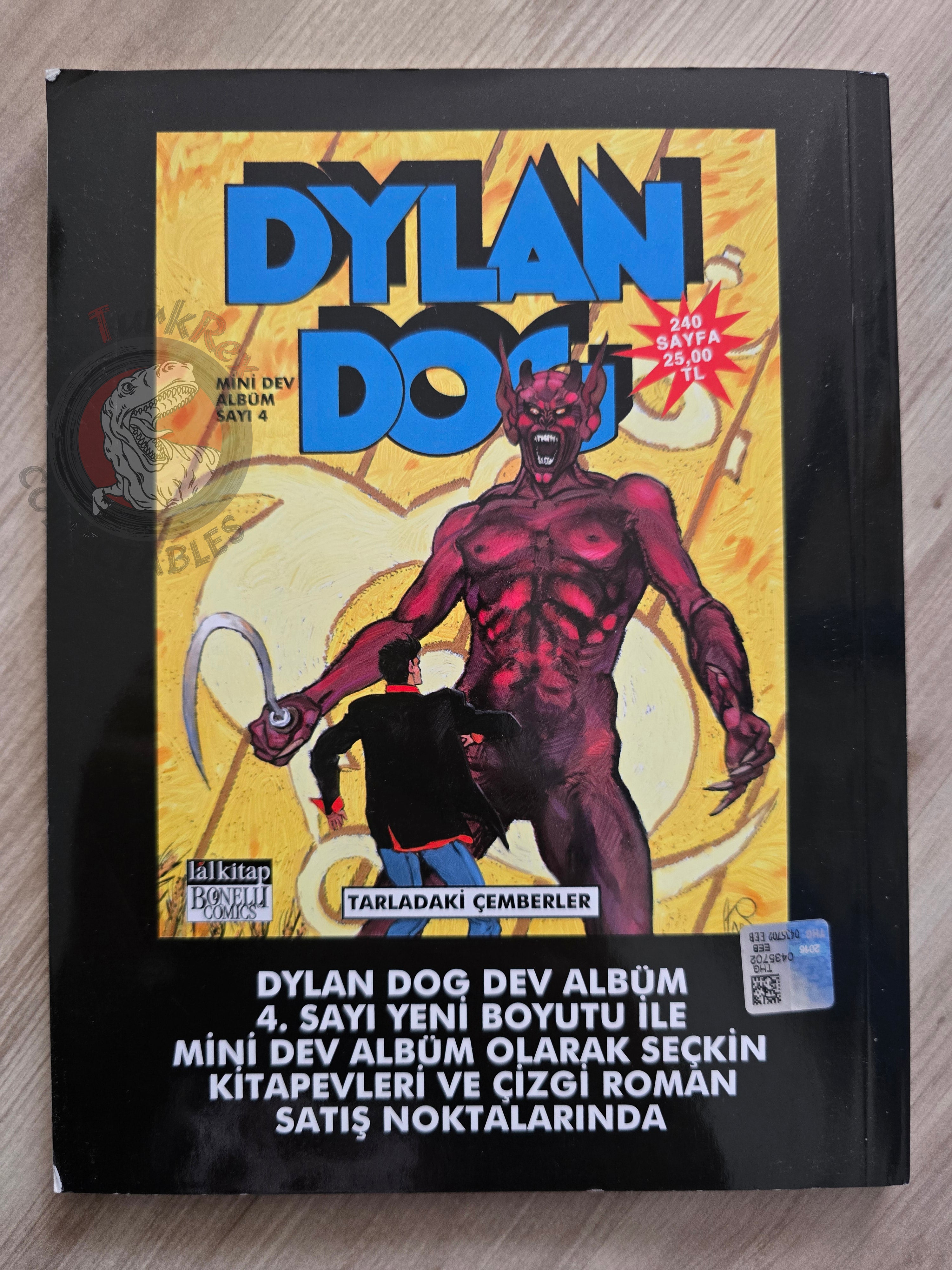 Dylan Dog #11 2016 Turkish Comic Turkey #109 Il volo dello struzzo