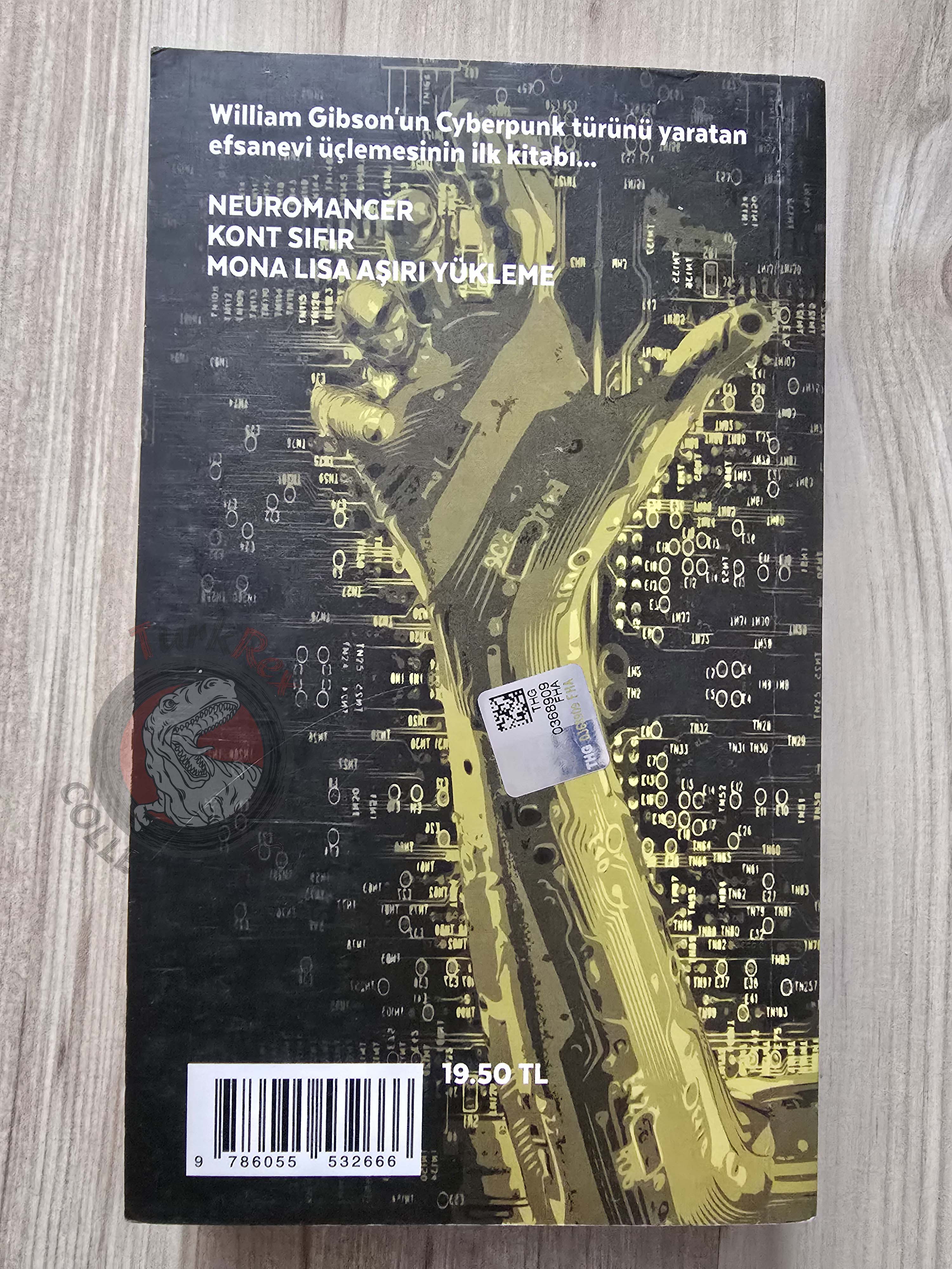William Gibson –  Neuromancer  2016 Turkish Book Turkey The Neuromancer Trilogy