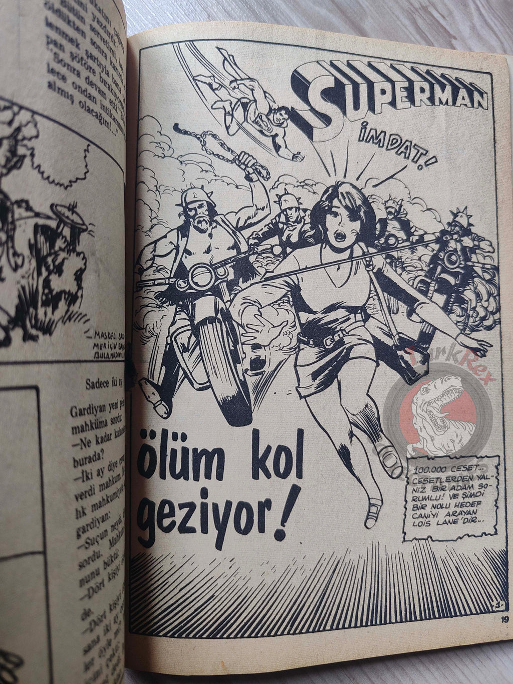 Superman Vol #8 1980s Turkish Comic Turkey #240 #223 #334 #335 Action Comics #401