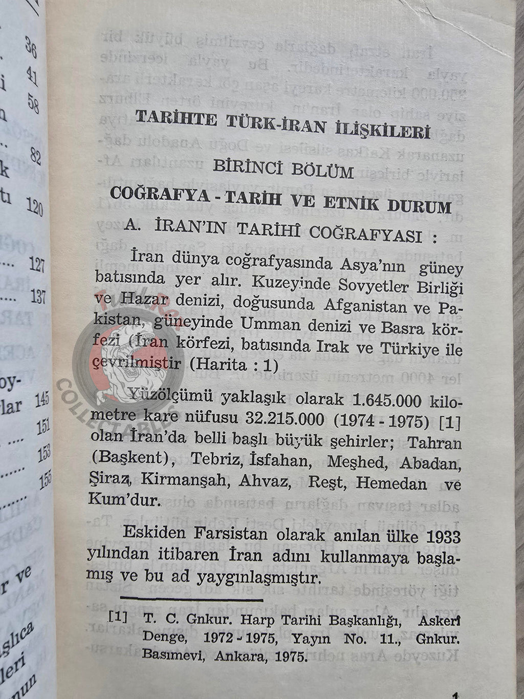 Turkish Iranian Relations in History 1976 Book Iran Turkey Persia Middle East with Maps