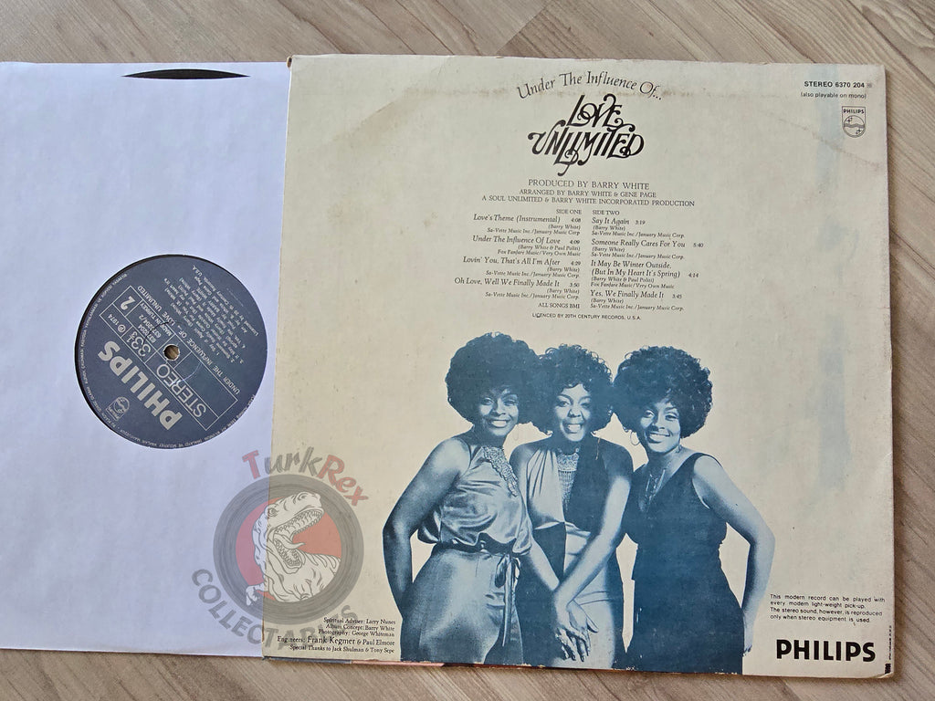 Love Unlimited Orchestra – Under The Influence Of Love Unlimited Turkish Pressing Vinyl Turkey Edition
