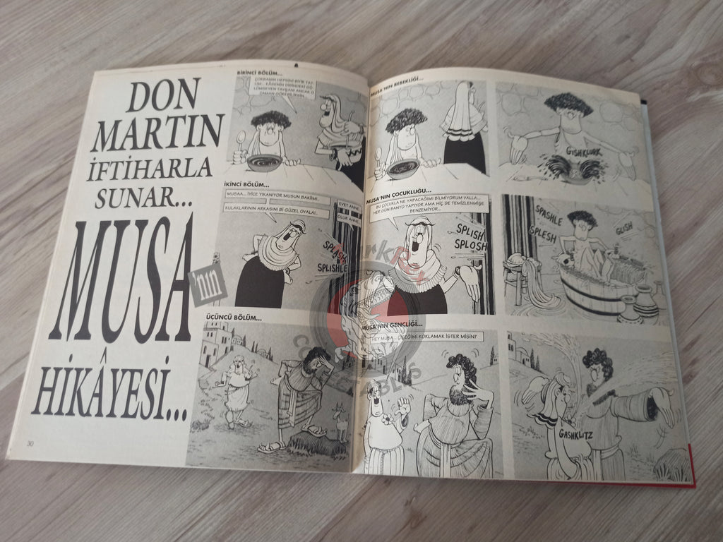 Mad Magazine #4 2000 Turkish Comic Turkey Sergio Aragonés Don Martin