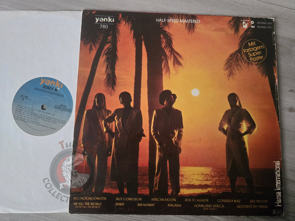 Boney M. – Boonoonoonoos Turkish Pressing Vinyl Turkey Edition