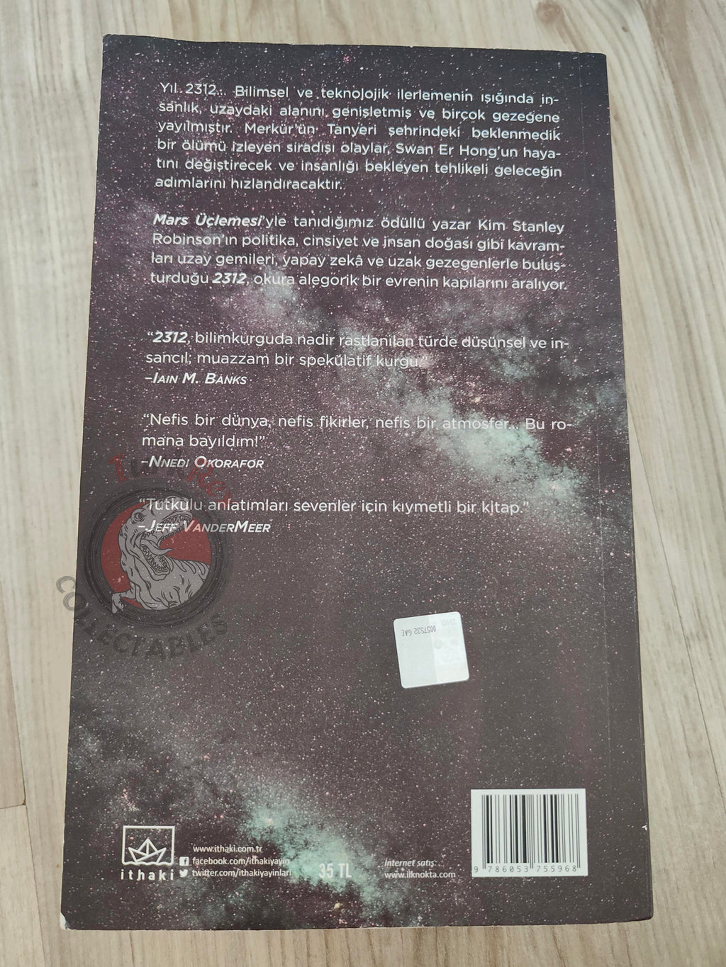 Kim Stanley Robinson – 2312 2016 Turkish Book Turkey