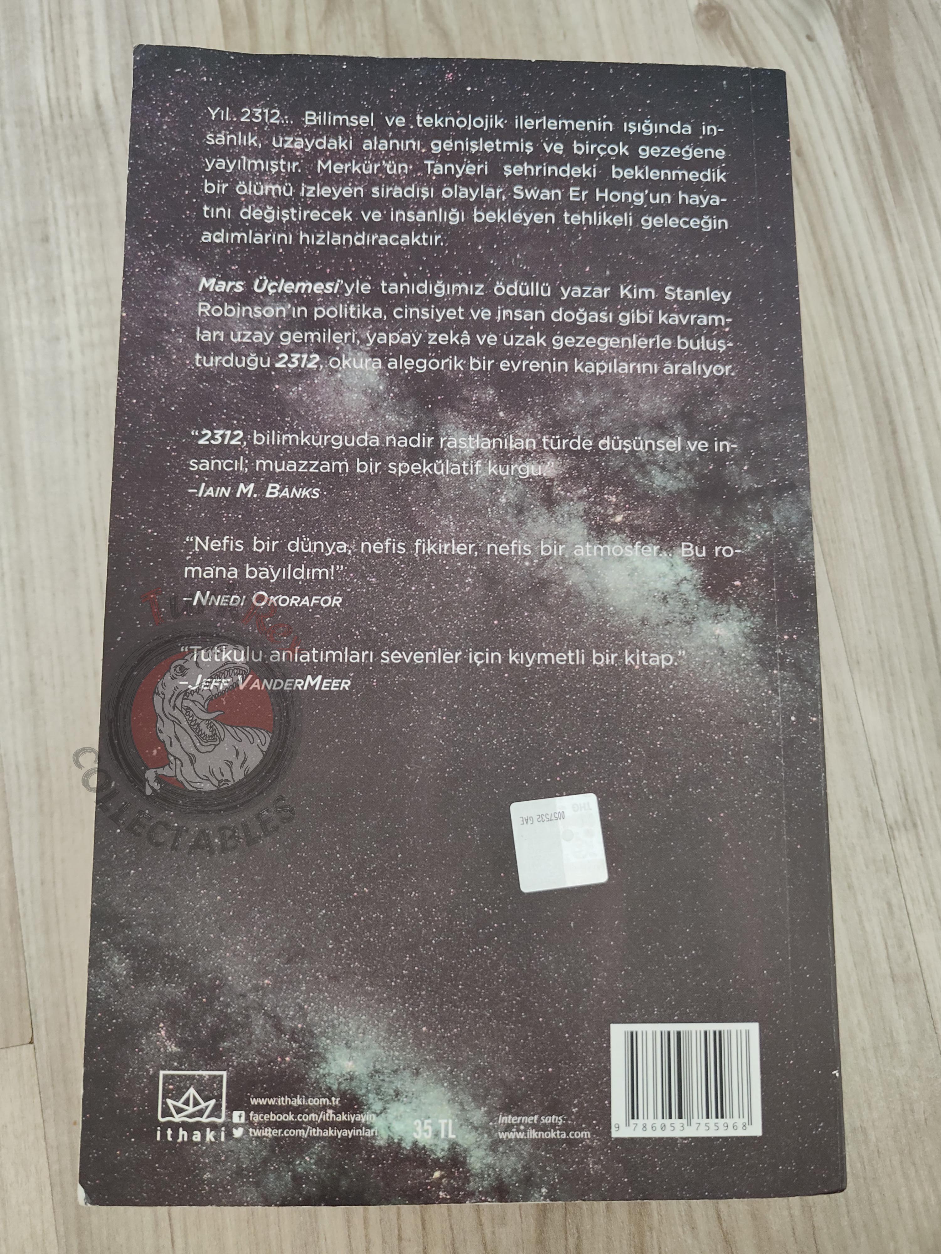 Kim Stanley Robinson – 2312 2016 Turkish Book Turkey