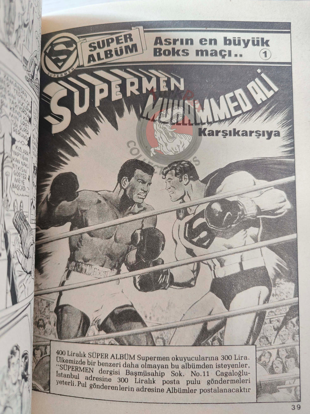 Superman #12 1982 Turkish Comic Turkey #362 #363 #396 Action Comics #521 #518