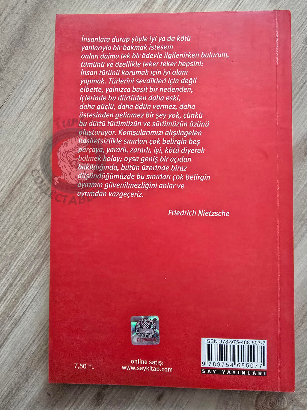 Friedrich Nietzsche – The Gay Science 2011 Turkish Book Turkey