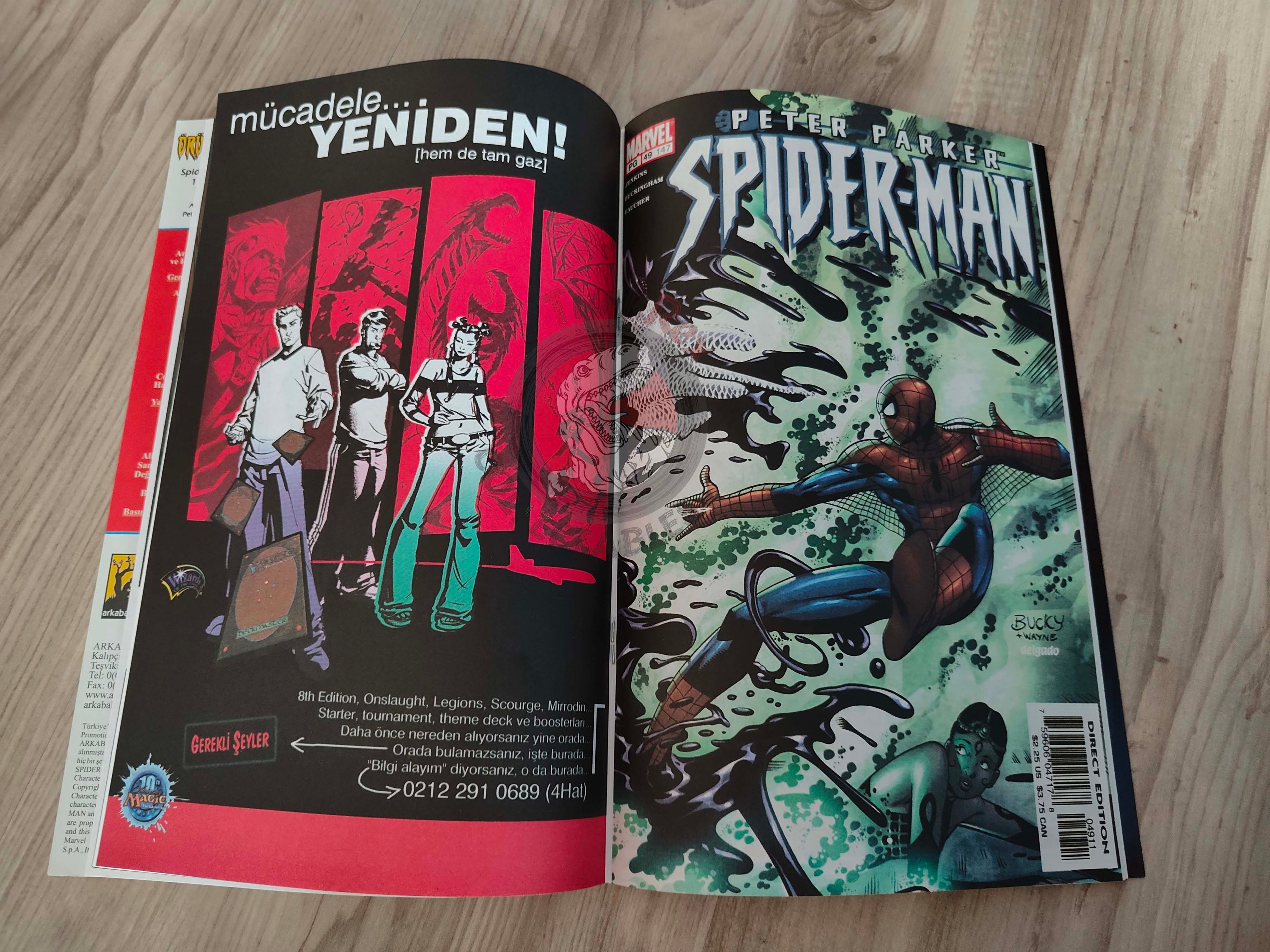 Spider-Man #20 2004 Turkish Comic Turkey The Amazing #49 Peter Parker #49