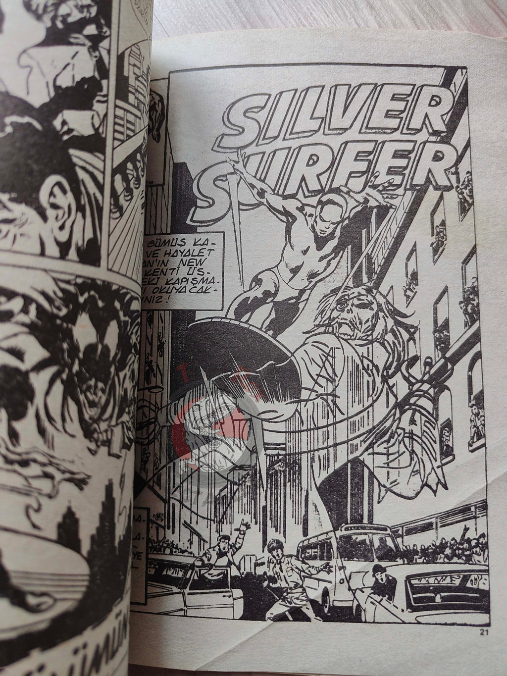 Silver Surfer #6 1987 Turkish Comic Turkey #8 #9 #10 Fantasy Masterpieces #9