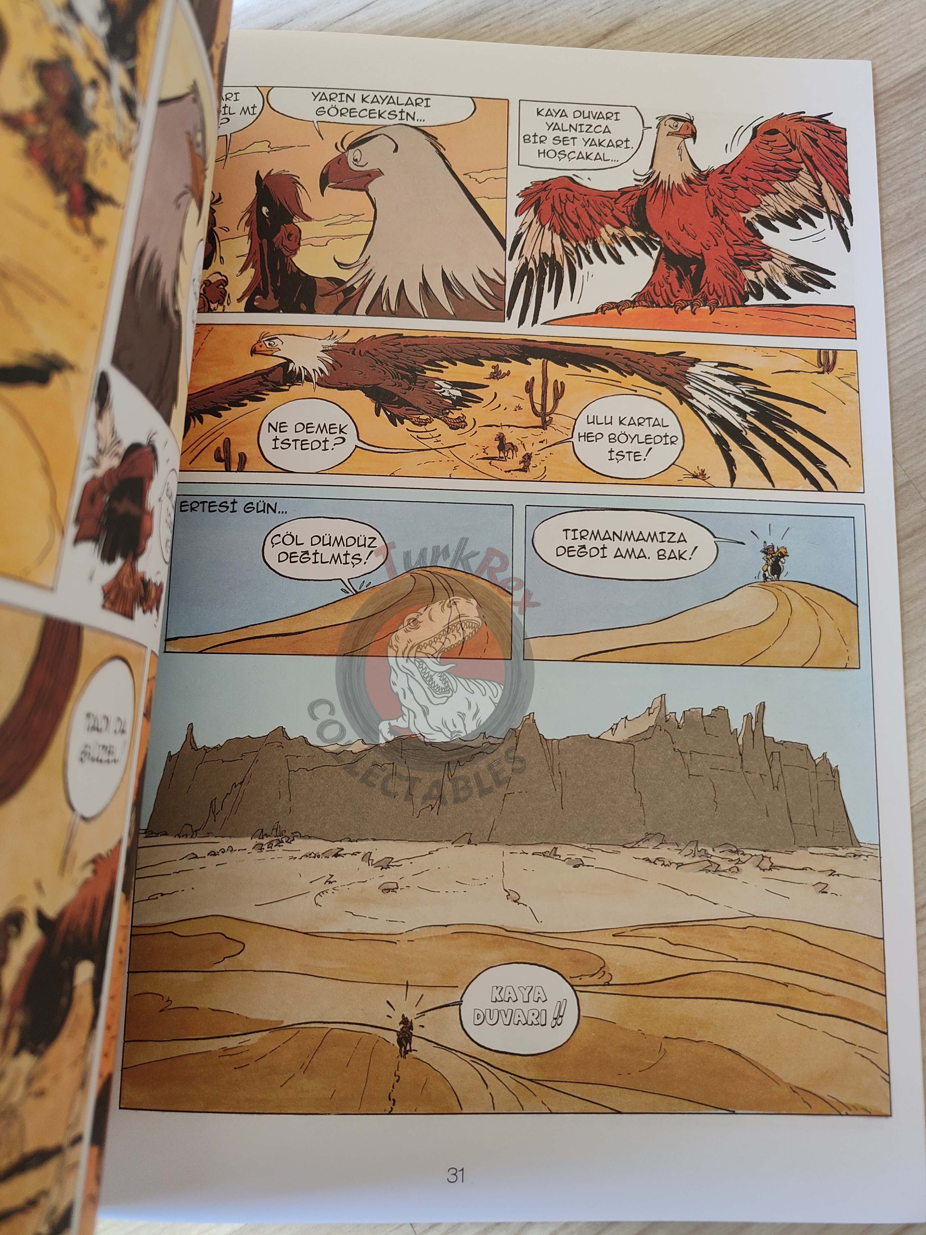 Yakari #2 Et Le Bison Blanc Turkish Comic Turkey Derib + Job