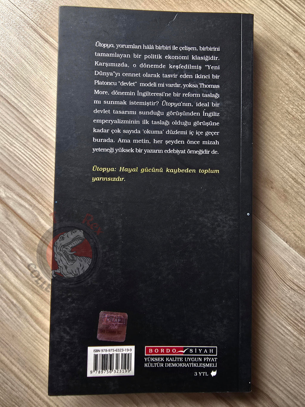 Thomas More – Utopia 2007 Turkish Book Turkey