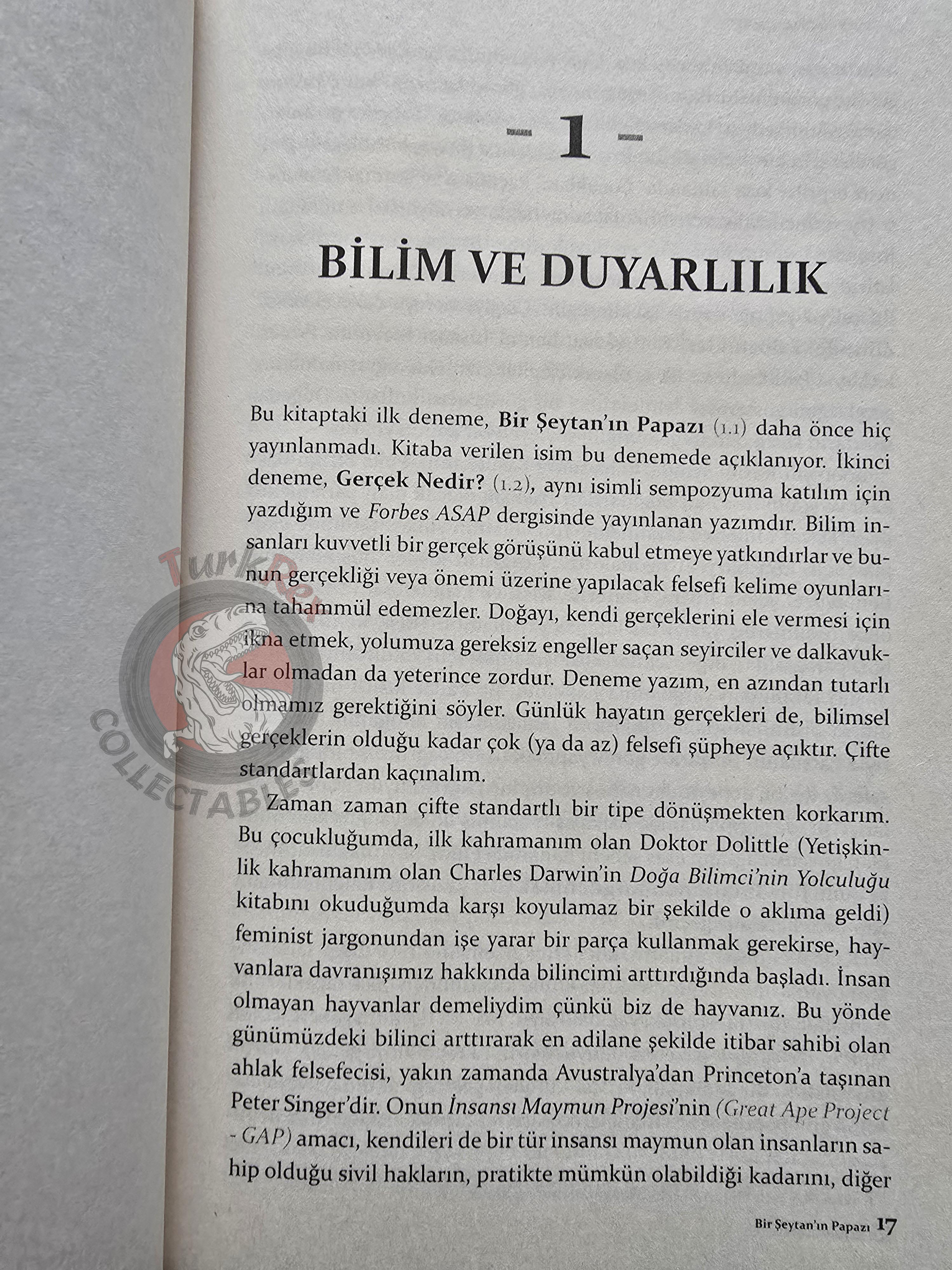 Richard Dawkins – A Devil's Chaplain 2008 Turkish Book Turkey