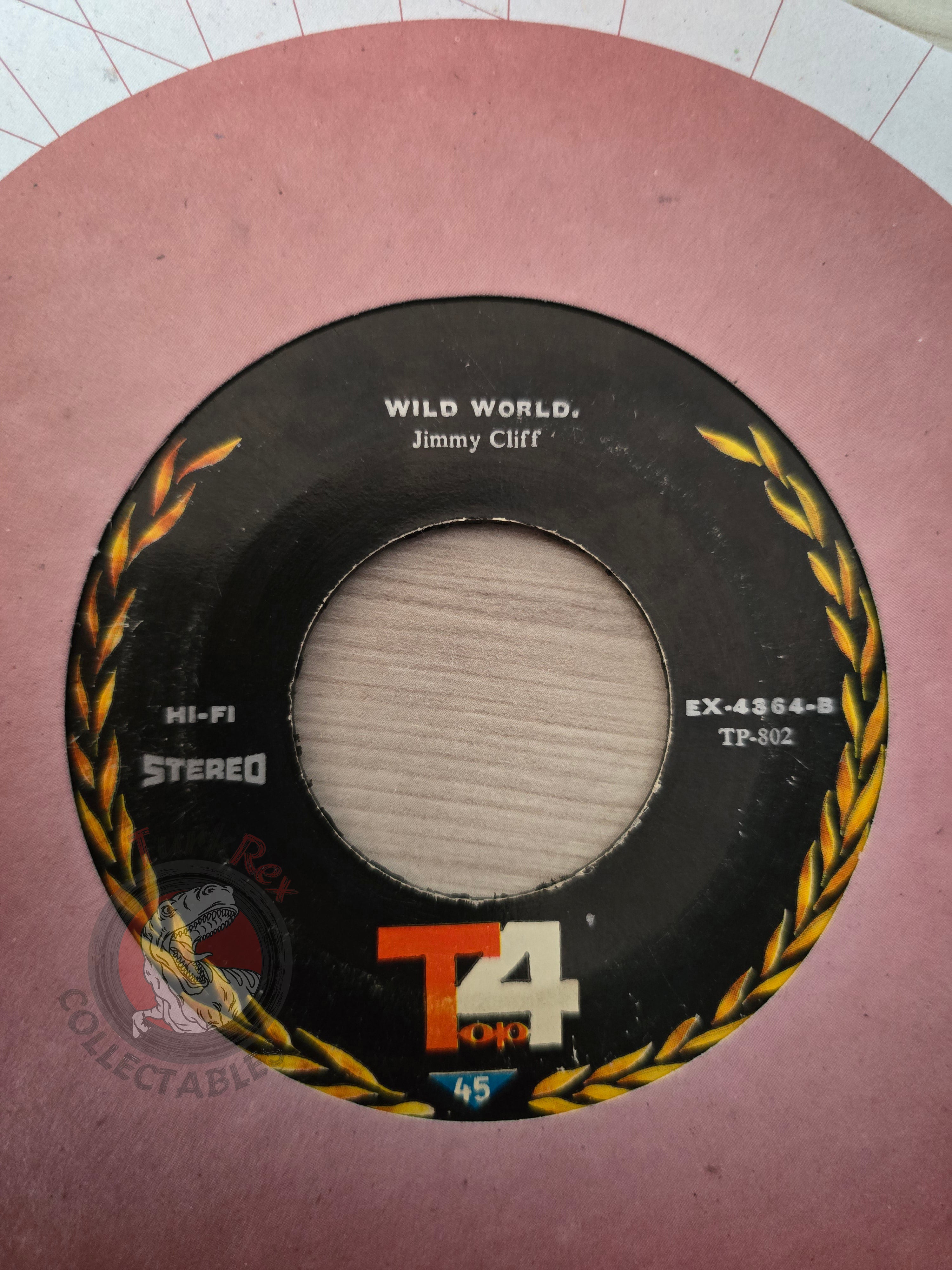 Crosby, Stills, Nash & Young / Jimmy Cliff – Carry On 7" Iran Pressing Vinyl Iranian Edition
