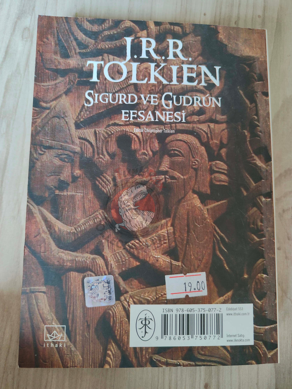 J.R.R. Tolkien – The Legend of Sigurd and Gudrun 2010 Turkish Book Turkey