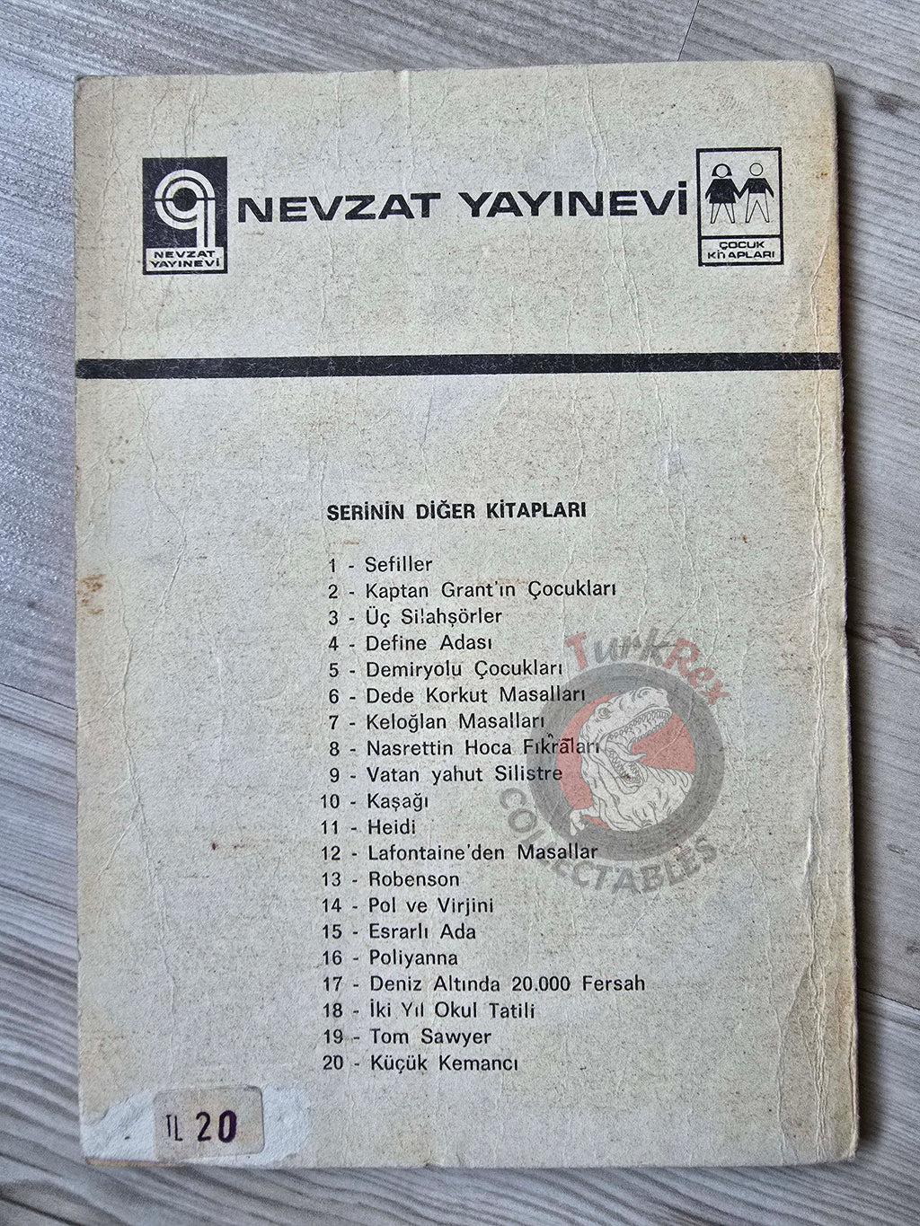Daniel Defoe – Robinson Crusoe 1979 Turkish Book Turkey