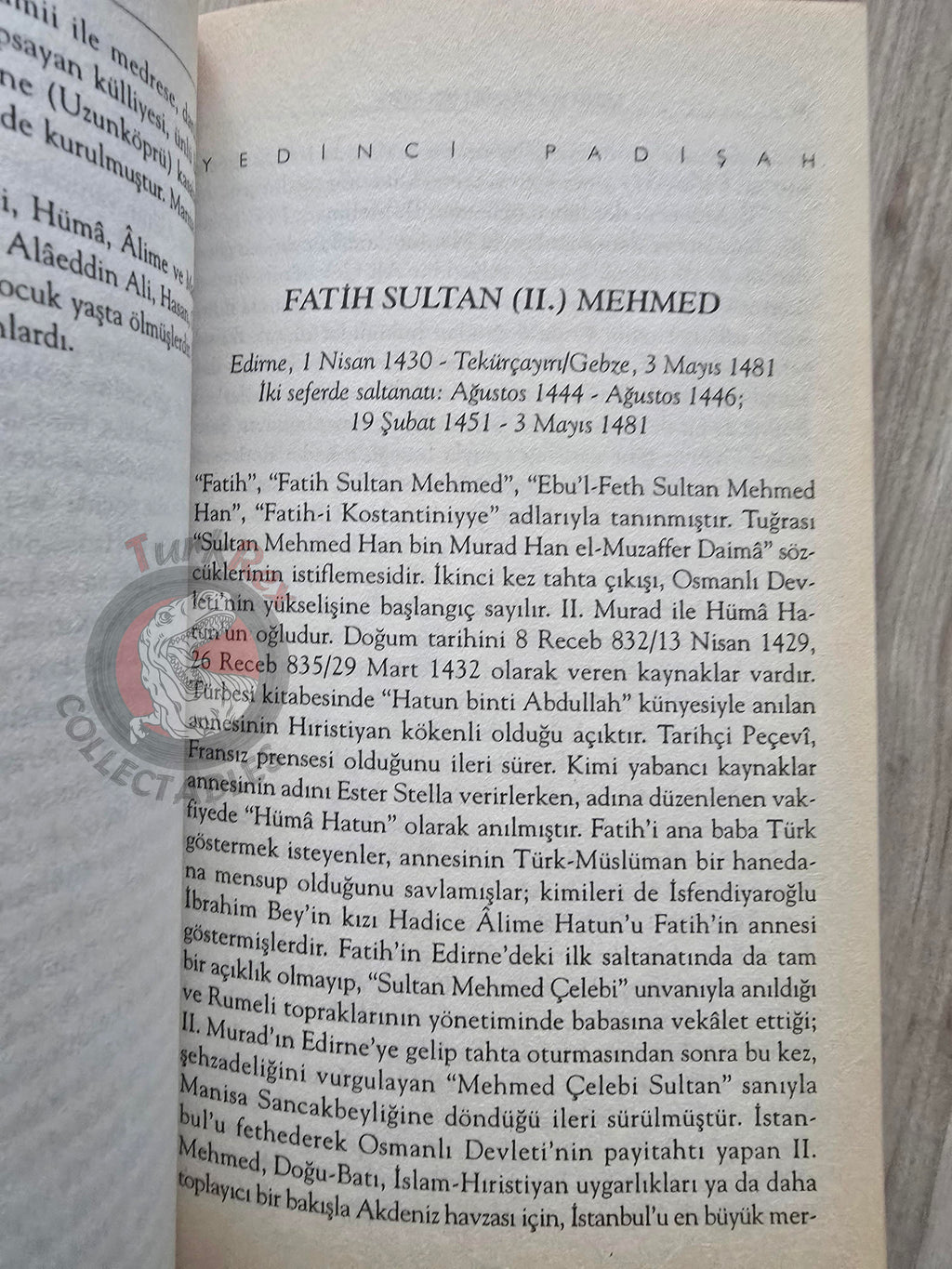 The Ottoman Throne: 36 Sultans and Their Secret Lives Turkish Book Turkey