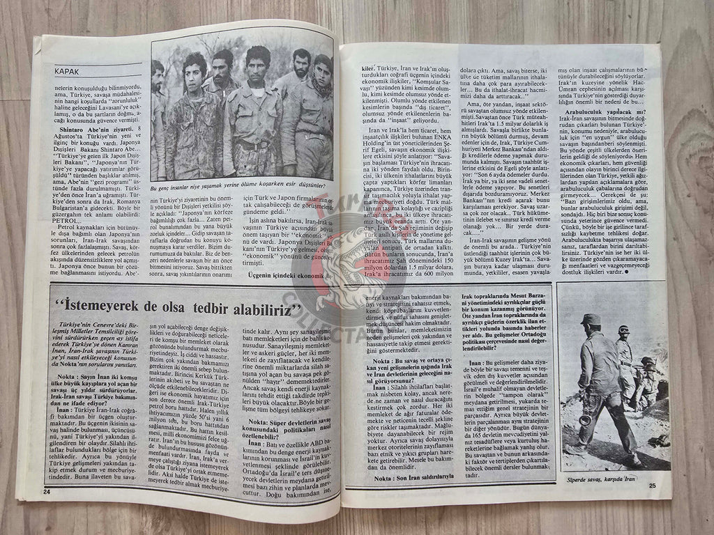 Nokta 1983 Iran–Iraq War Turkish Magazine Turkey Saddam Hussein Ayatollah Khomeini Guatemala
