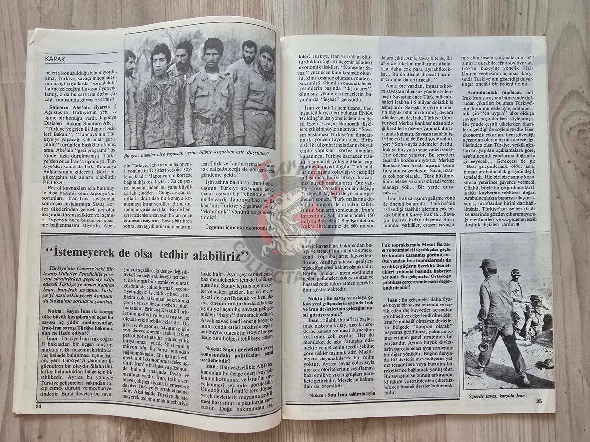 Nokta 1983 Iran–Iraq War Turkish Magazine Turkey Saddam Hussein Ayatollah Khomeini Guatemala