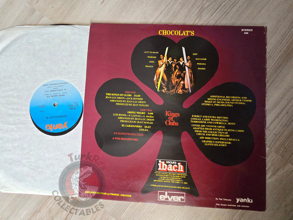 Chocolat's – Kings Of Clubs Turkish Pressing Vinyl Turkey Edition