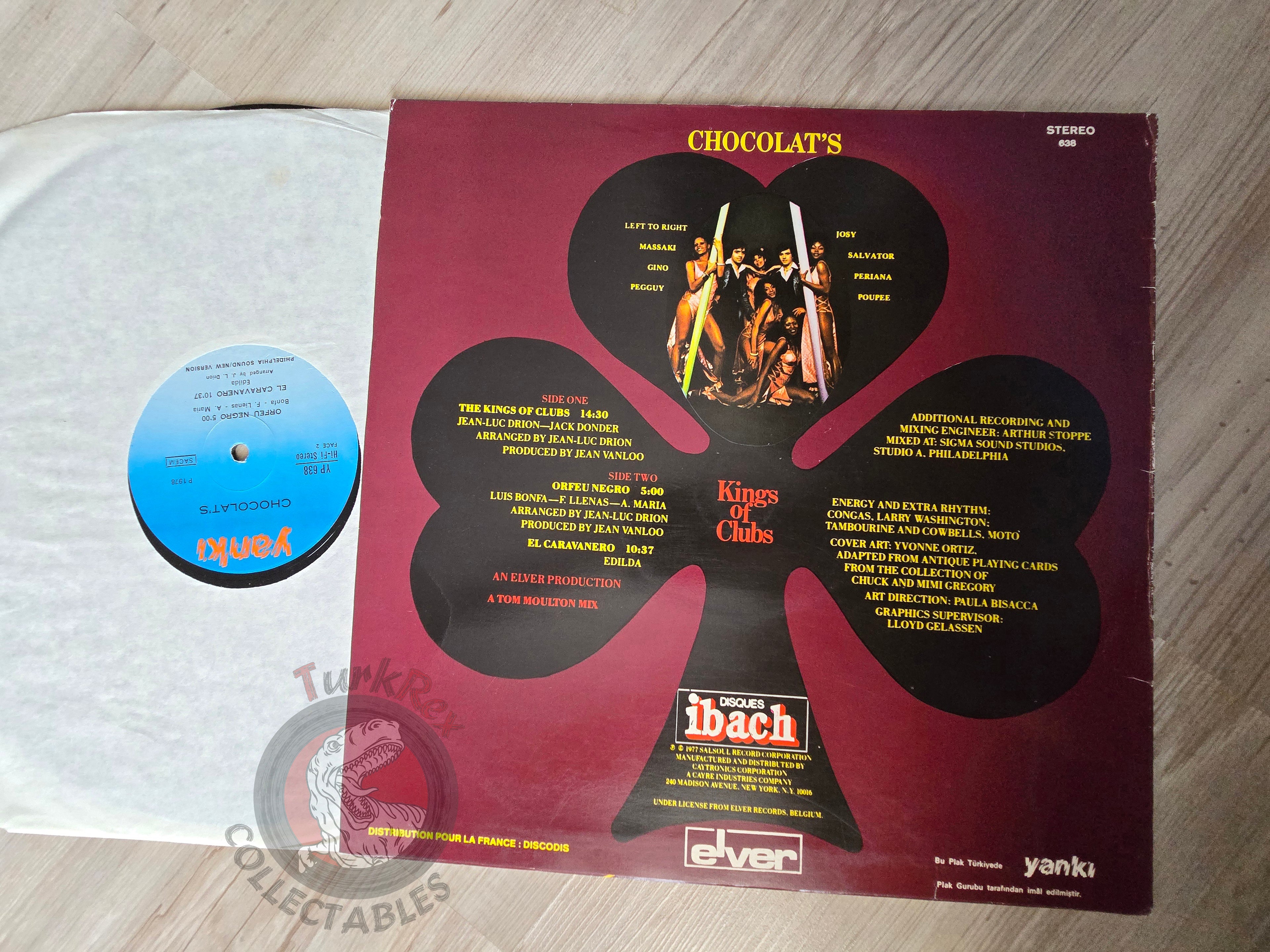 Chocolat's – Kings Of Clubs Turkish Pressing Vinyl Turkey Edition