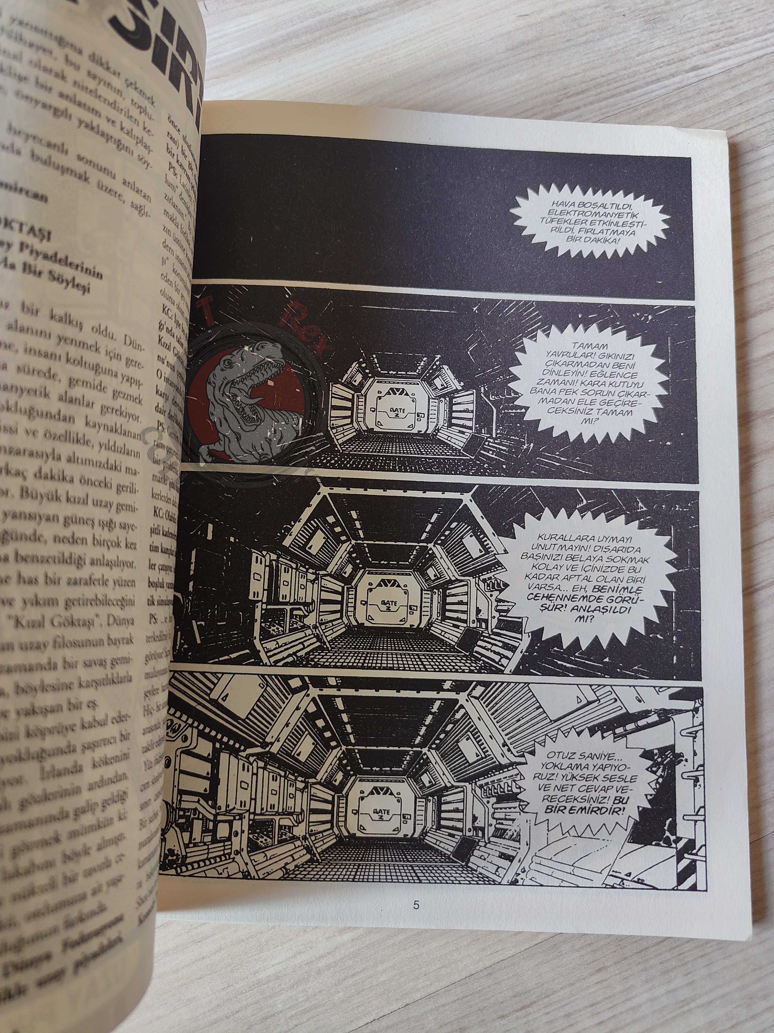 Nathan Never #1 Fanteria Dello Spazio Turkish Comic Turkey Bonelli