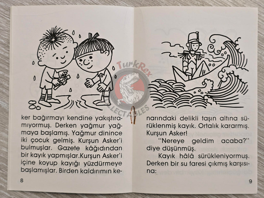 Hans Christian Andersen – The Steadfast Tin Soldier  1994 Turkish Book Turkey Illustrated