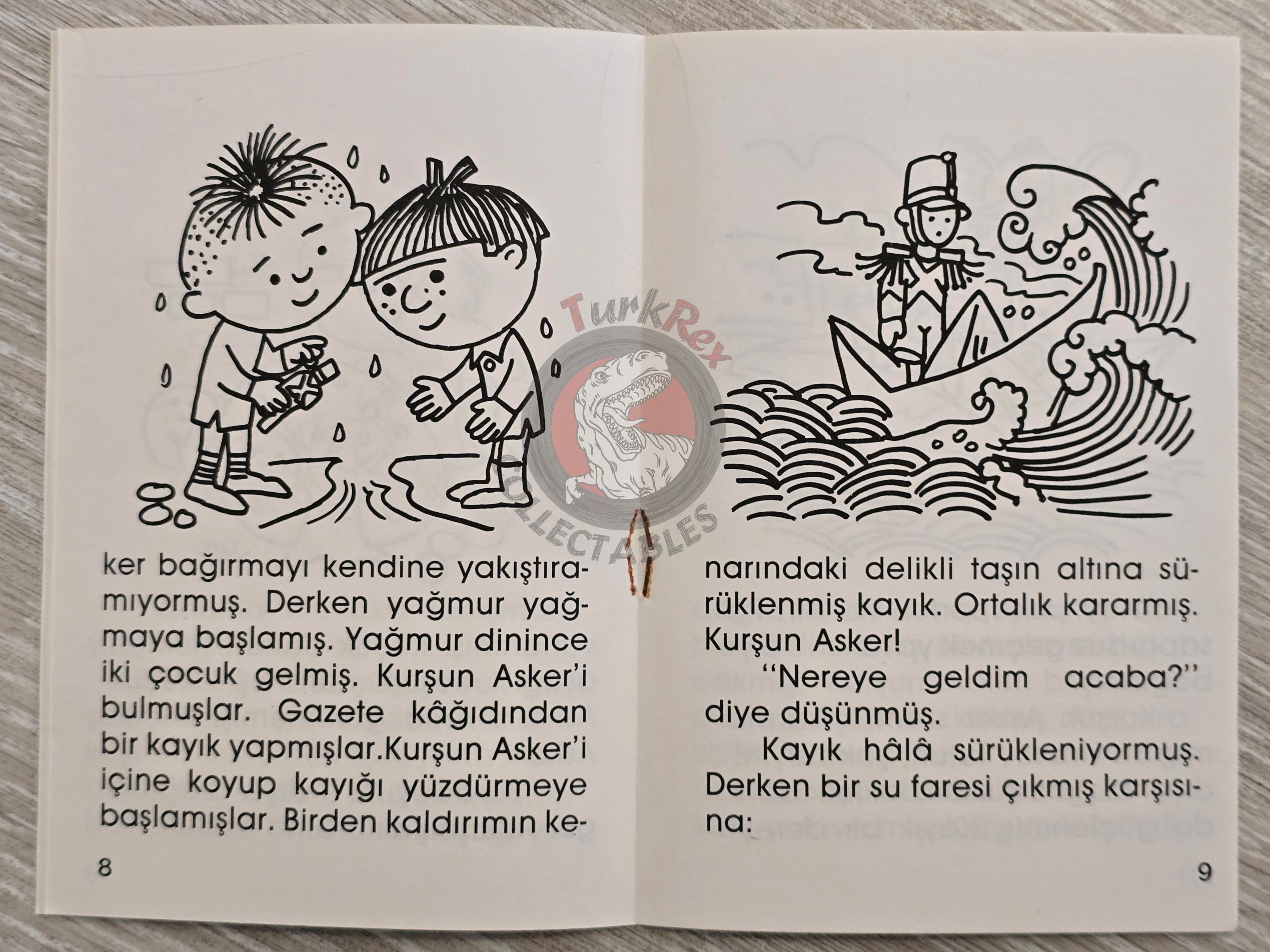 Hans Christian Andersen – The Steadfast Tin Soldier  1994 Turkish Book Turkey Illustrated
