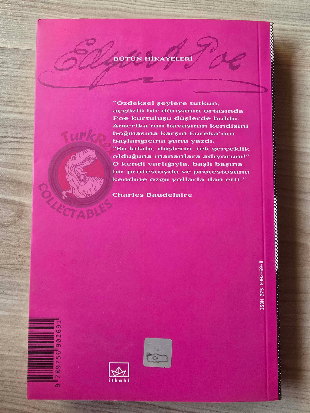 Edgar Allan Poe – The Short Fiction of Edgar Allan Poe 1 2000 Turkish Book Turkey