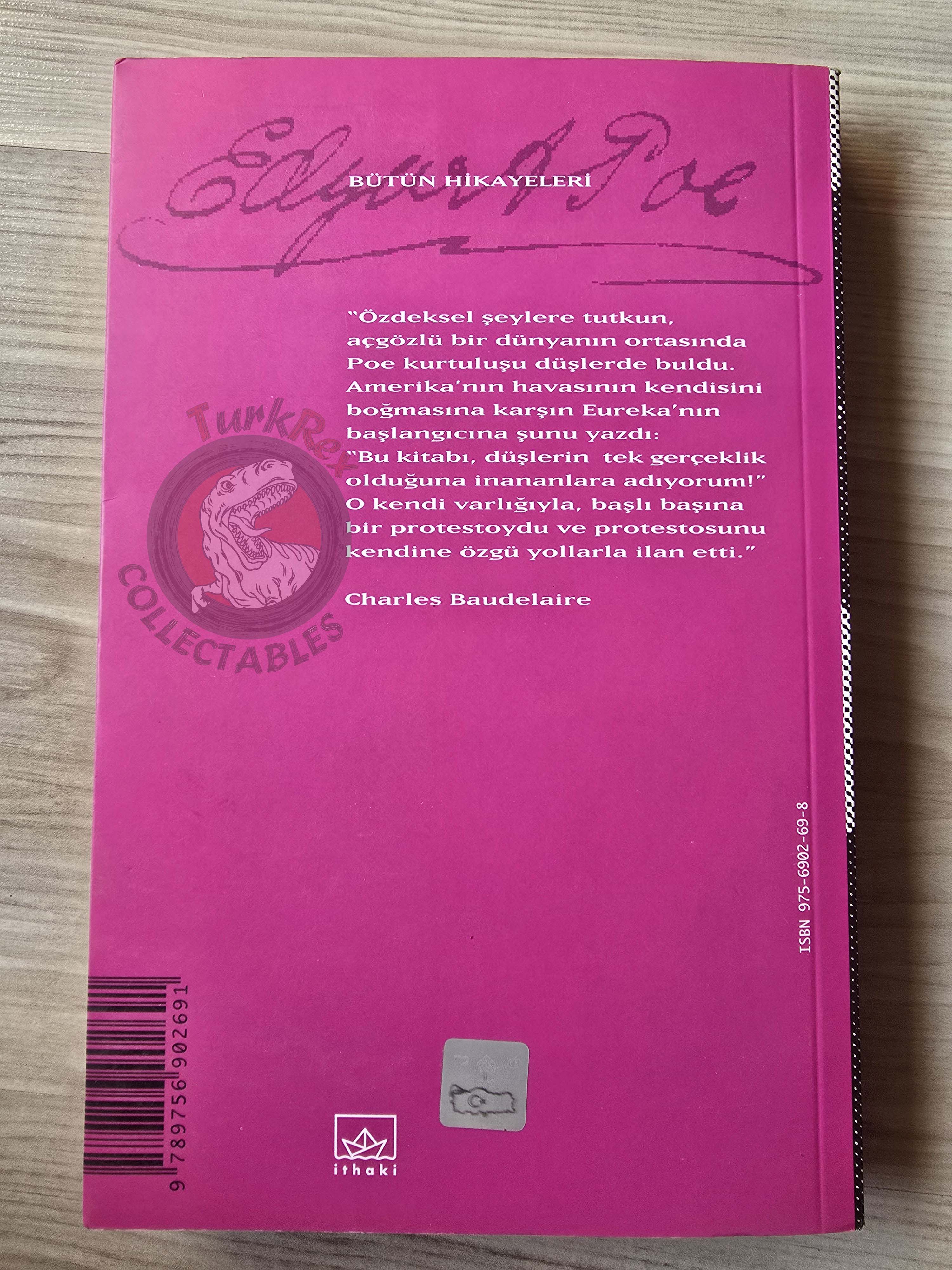 Edgar Allan Poe – The Short Fiction of Edgar Allan Poe 1 2000 Turkish Book Turkey