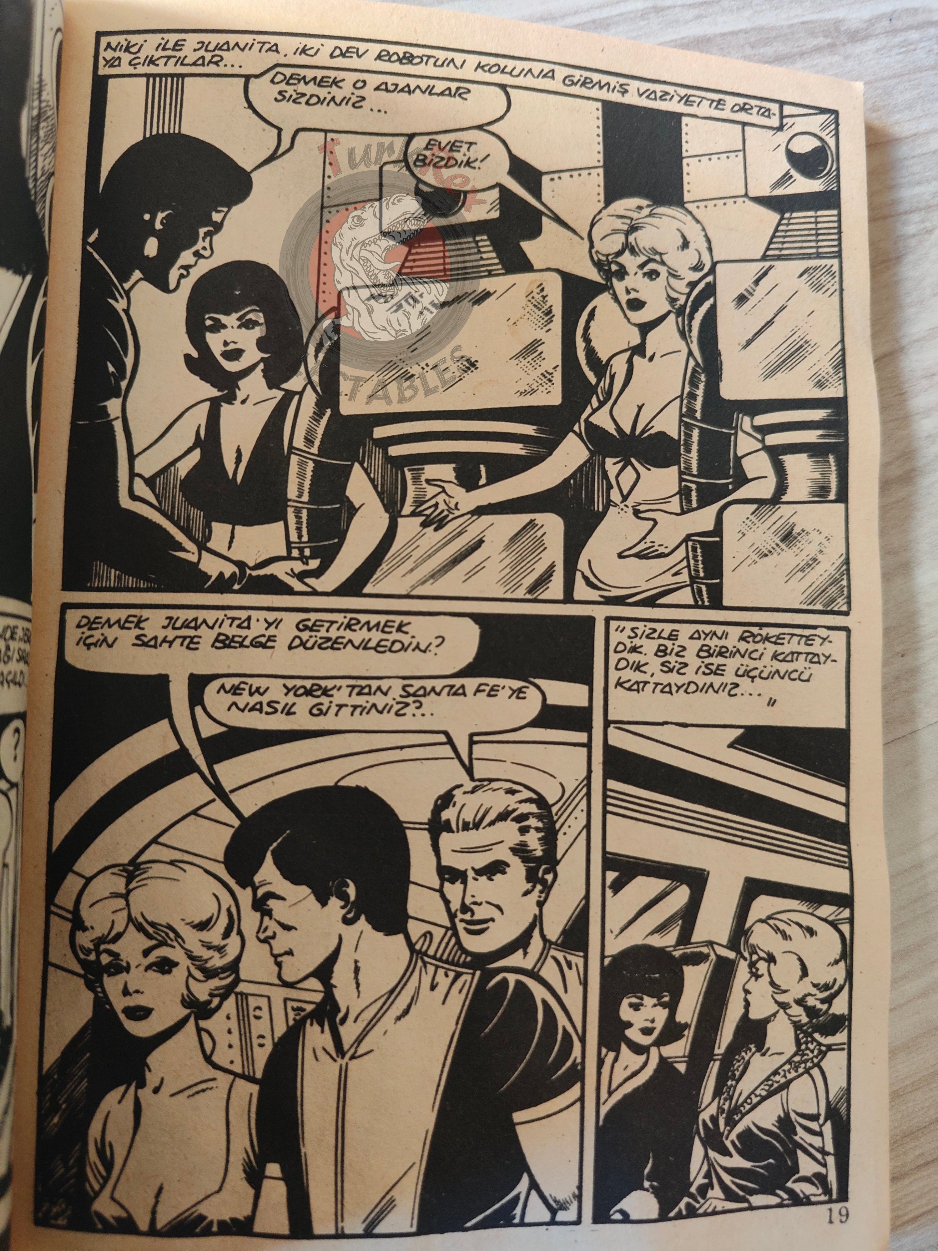 Uzay #2 1981 Turkish Comic Turkey Space Science Fiction