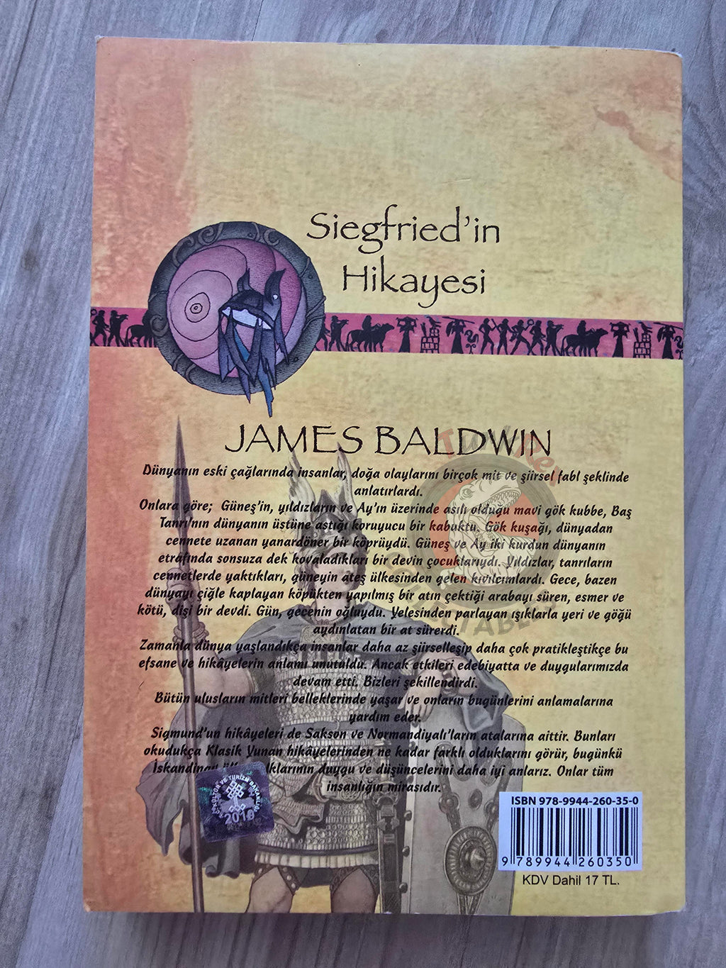 James Baldwin – The Story of Siegfried 2011 Turkish Book Turkey