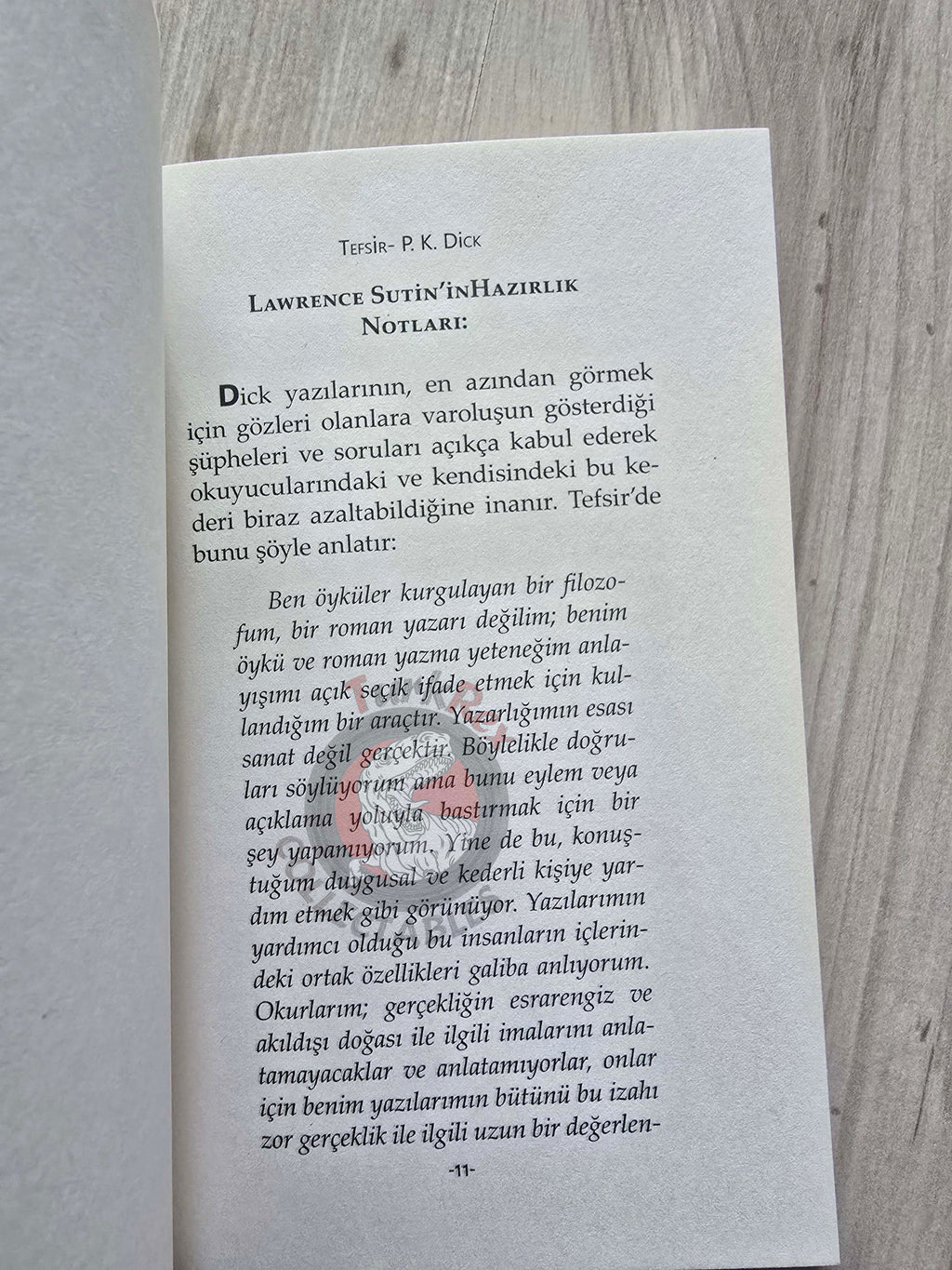 Philip K. Dick – Interpretation 2015 Turkish Book Turkey