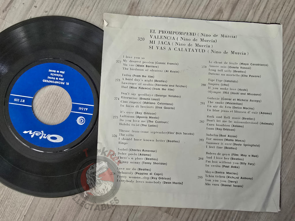Nino De Murcia – El Porompompero 7" Iran Pressing Vinyl Iranian Edition