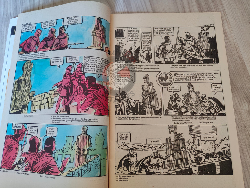 Hamlet  – William Shakespeare Turkish Comic Turkey Classics Illustrated