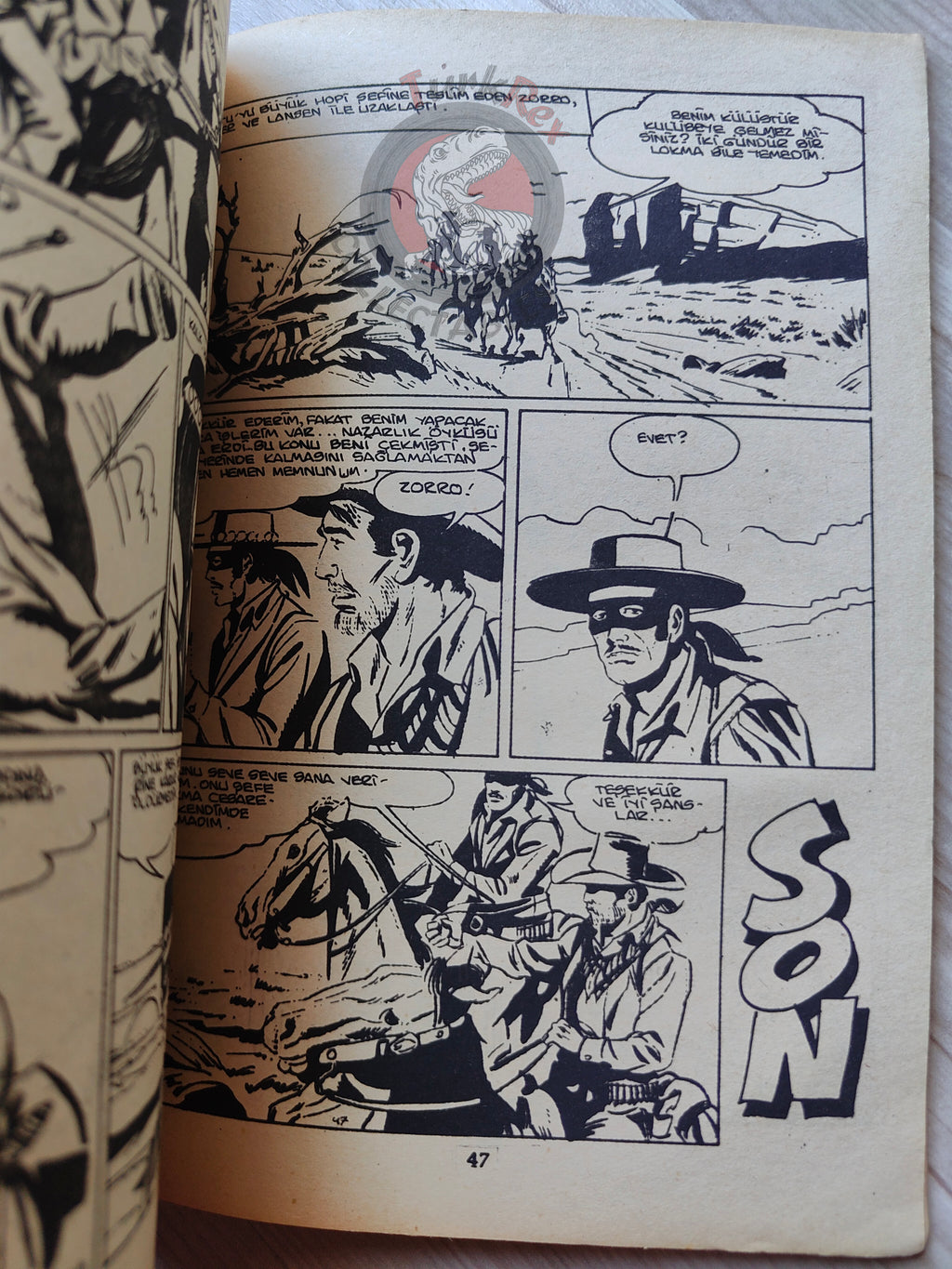 Zorro #9 1980s Turkish Comic Turkey Il Segno di Zorro The Katzenjammer Kids