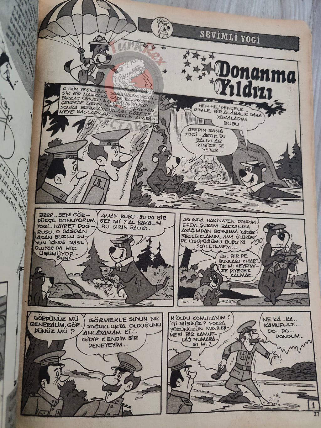 Bonanza – Volume 1 70s Turkish Comic Turkey Huckleberry Hound