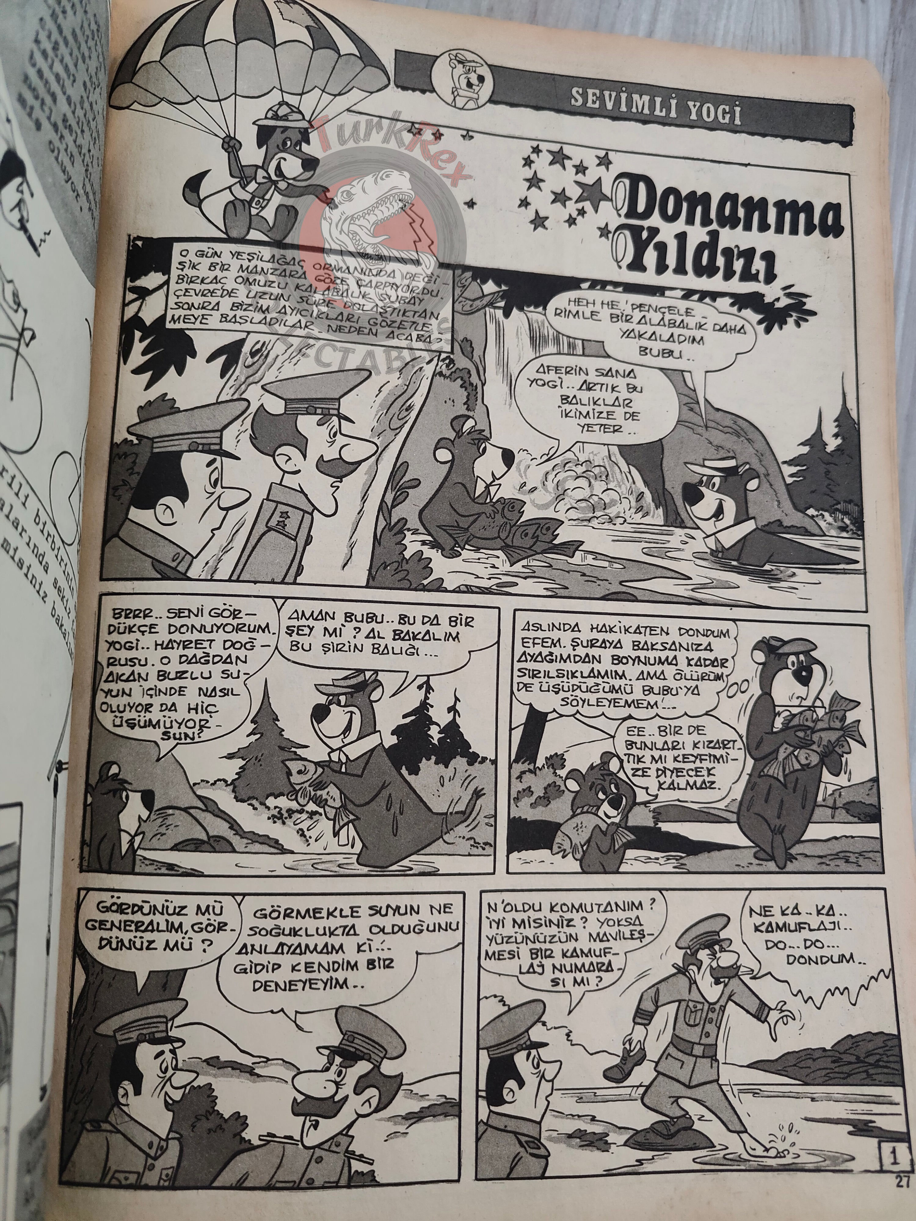 Bonanza – Volume 1 70s Turkish Comic Turkey Huckleberry Hound
