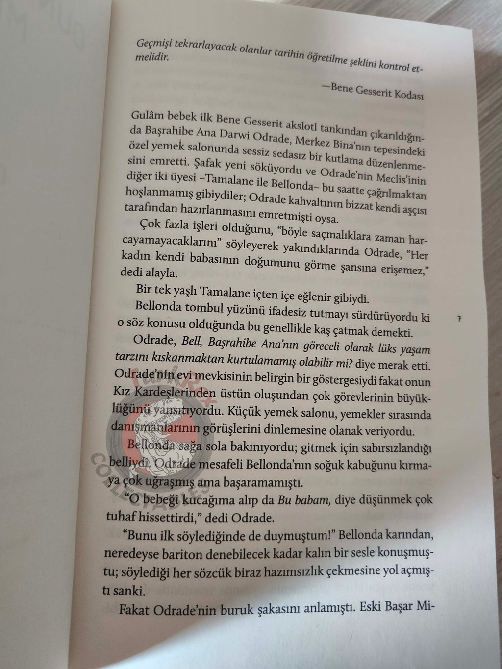 Frank Herbert – Chapterhouse: Dune Turkish Book Turkey Dune Series