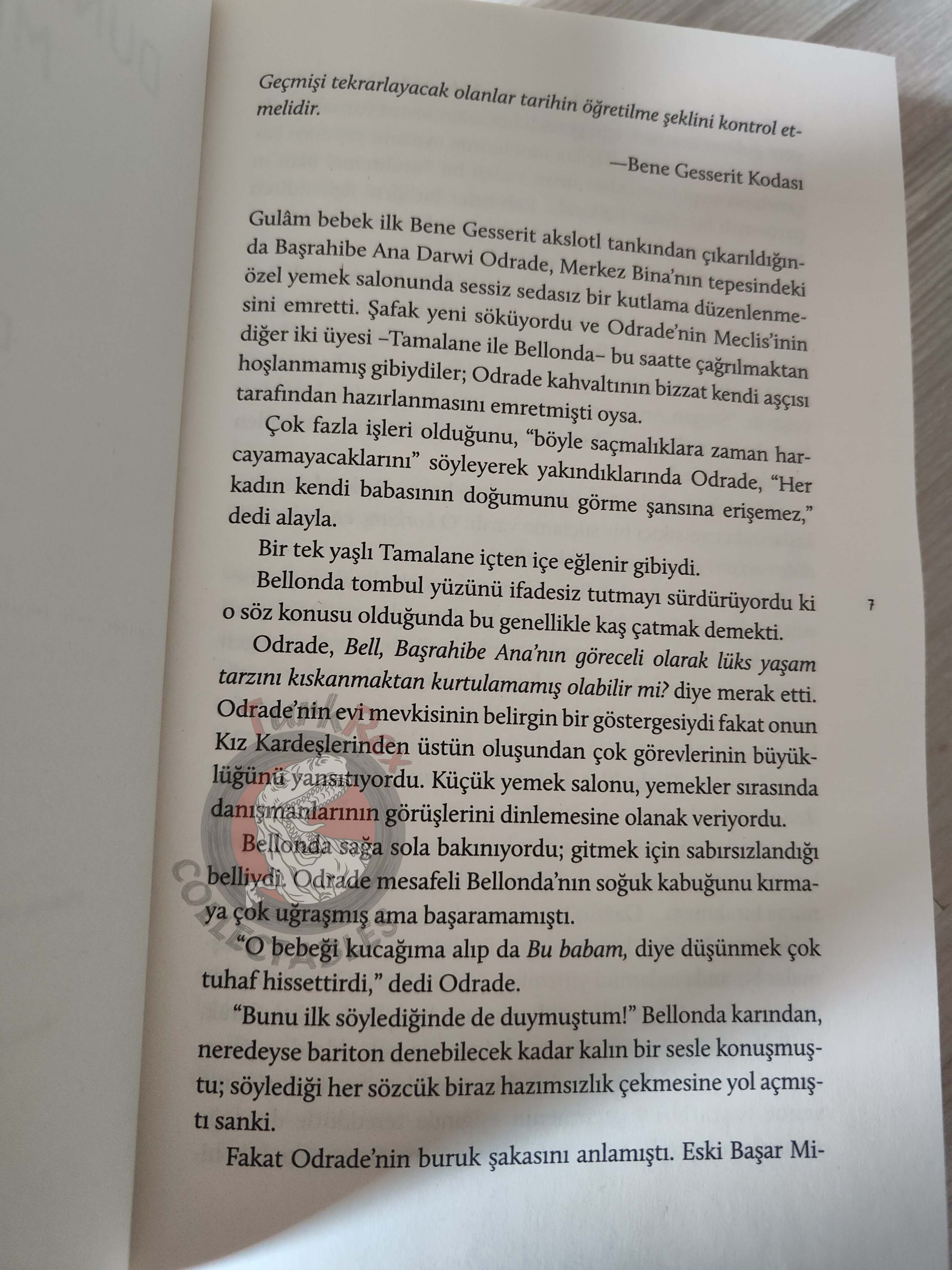 Frank Herbert – Chapterhouse: Dune Turkish Book Turkey Dune Series