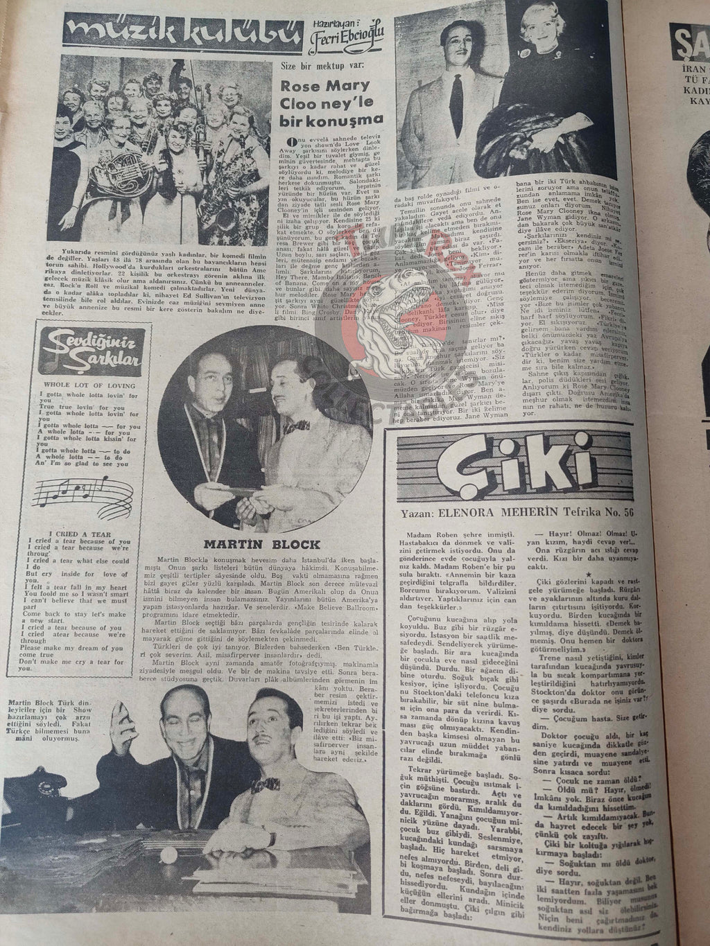Pazar 1959 Janet Leigh Turkish Mag Comic Turkey Superman Wayne Boring Stan Drake Reza Pahlavi Iran