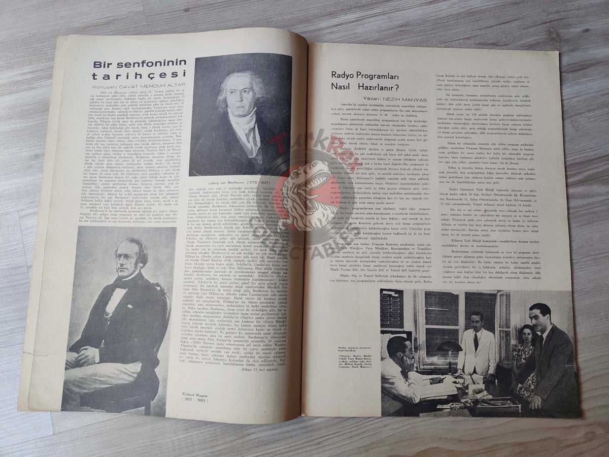 Radyo 1943 Victory Day Turkish Magazine Turkey WW2 World War Two Radio