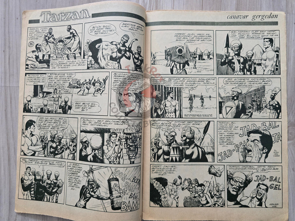 Doğan Kardeş 1971 Magazine #27 Turkish Comic Turkey Sinbad the Sailor Gulliver’s Travels Sibylline