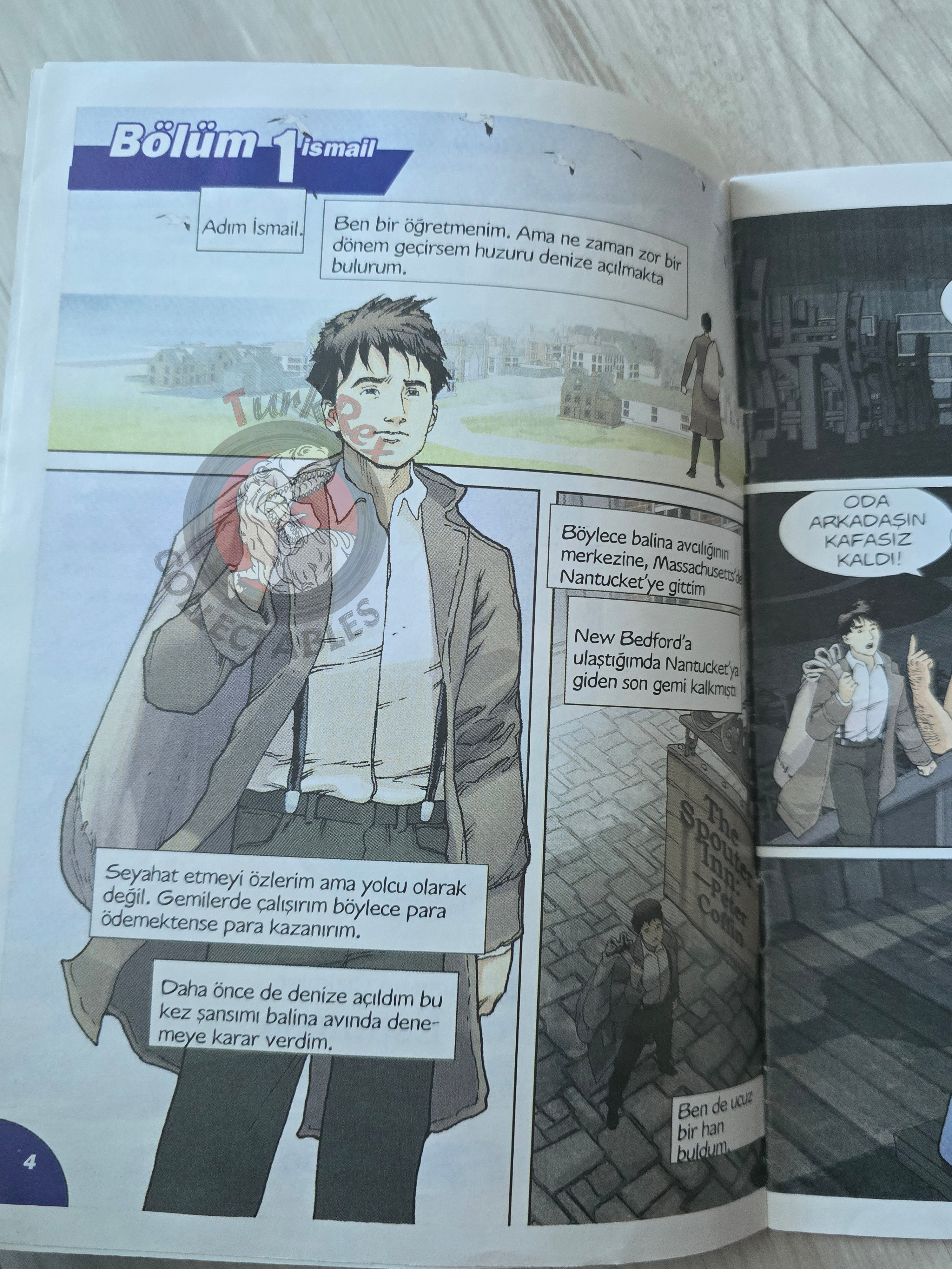 Moby Dick – Herman Melville Turkish Comic Turkey Rod Espinosa